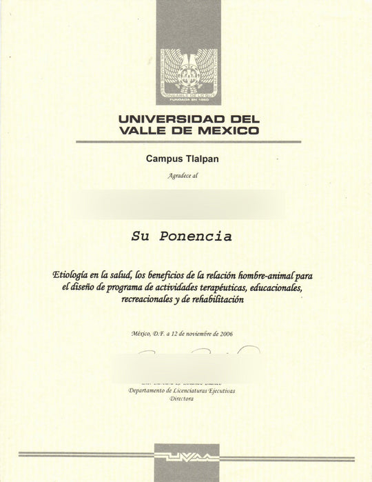 College and University Match Diploma From Mexico