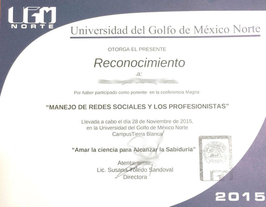 College and University Match Diploma From Mexico