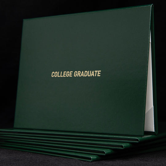College Graduate Engraved Cover