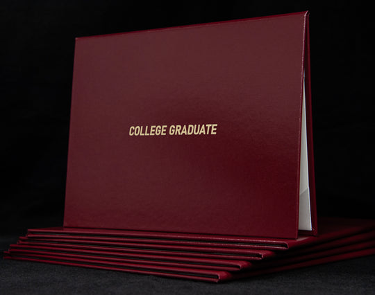 College Graduate Engraved Cover