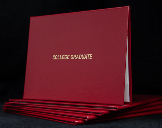College Graduate Engraved Cover