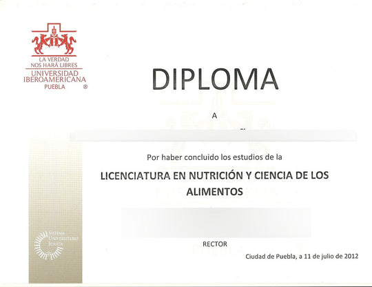 College and University Match Diploma From Mexico