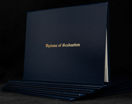 Diploma of Graduation Engraved Cover