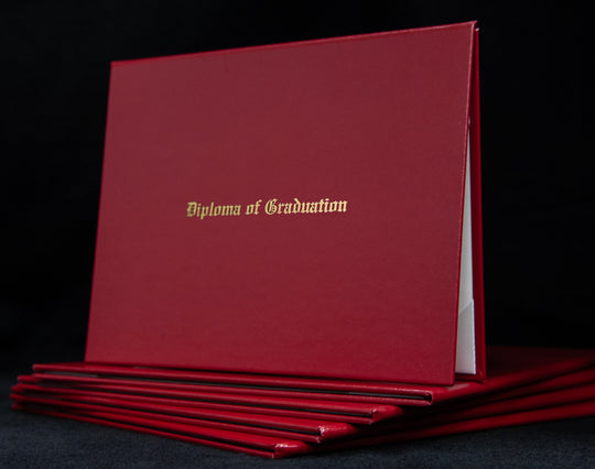 Diploma of Graduation Engraved Cover