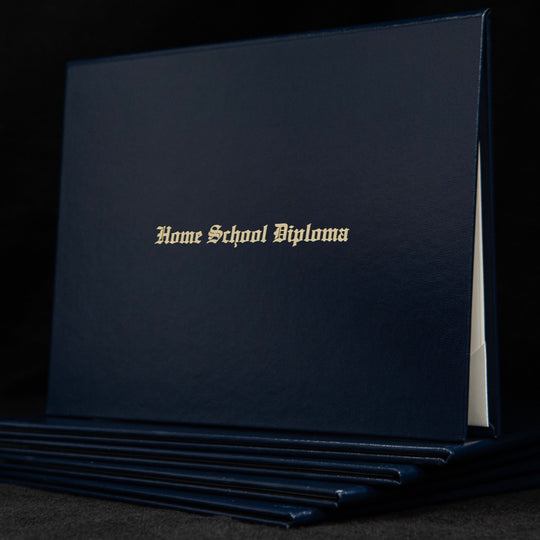 Home School Diploma Engraved Cover