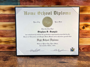 Homeschool Diplomas