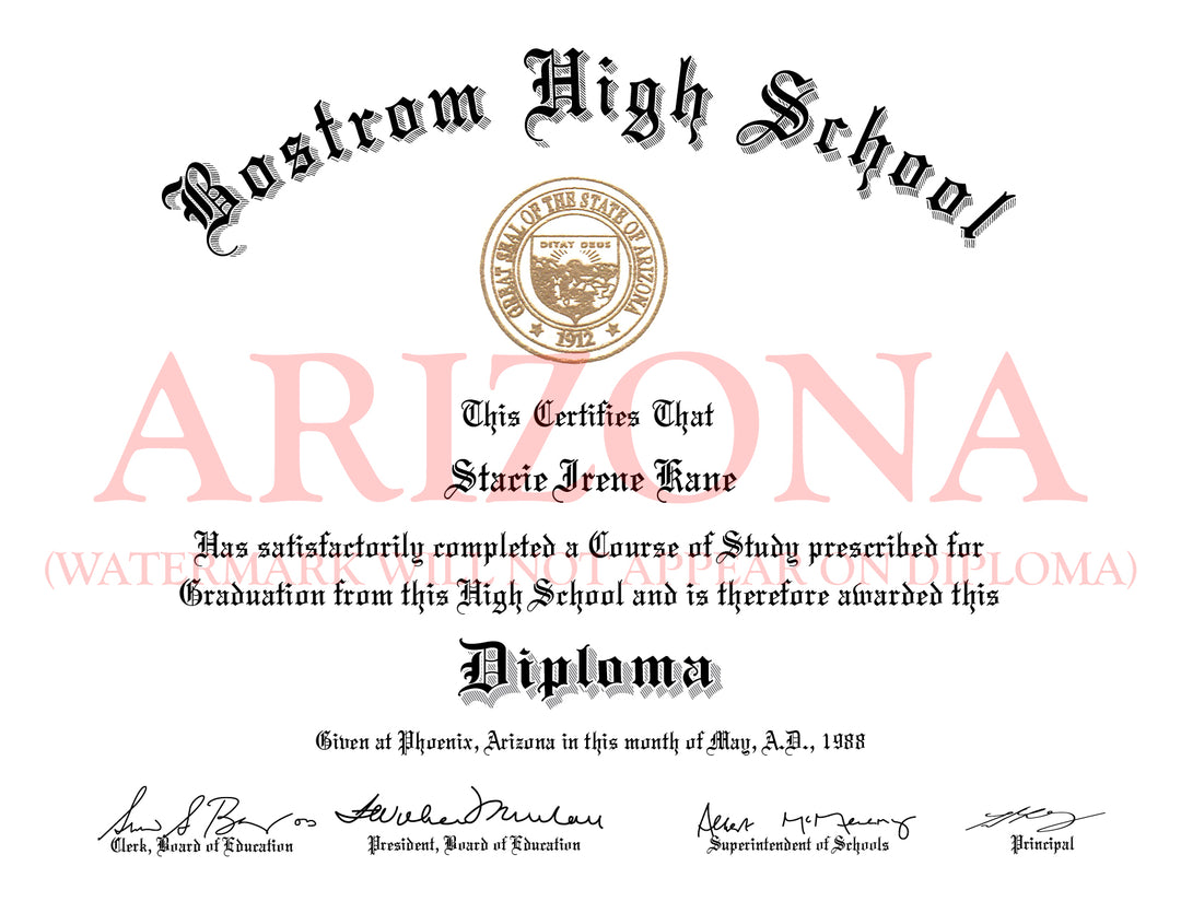 High School Diplomas by State