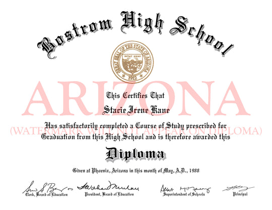 High School Diplomas by State