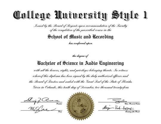 College and University Diploma Degree, USA Stock Design