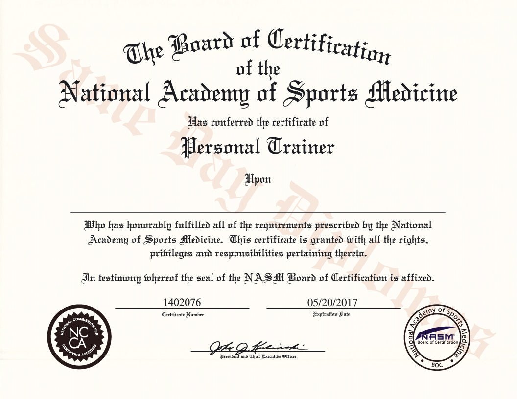 Certificate from Same Day Diplomas showcasing various qualifications available in the USA.