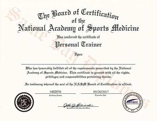 Certificate from Same Day Diplomas showcasing various qualifications available in the USA.