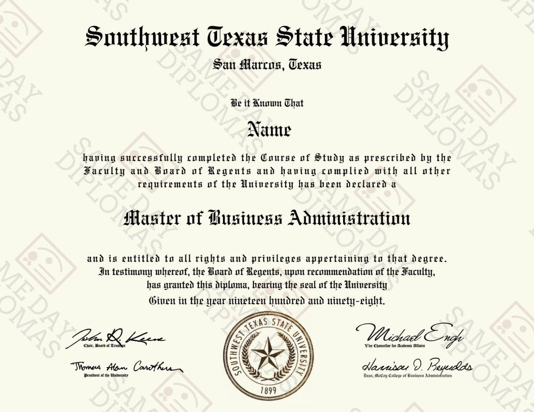 College and University Match Diploma, Degree & Stock Transcripts, USA - Hey Congrats!