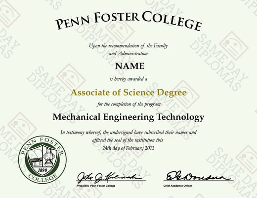 Match diploma and transcript sample 6