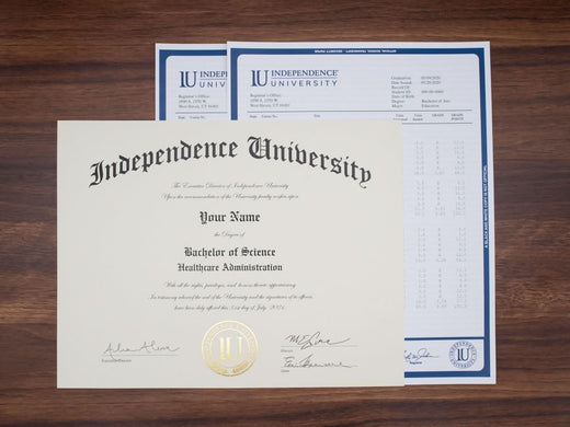 Match diploma and transcript sample 1