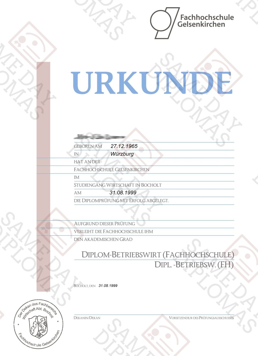 College and University Match Diploma Degrees From Germany - Hey Congrats!