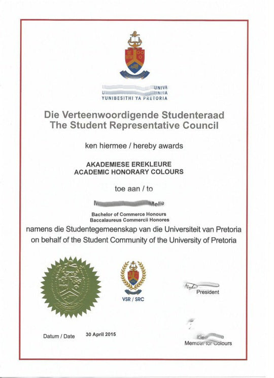 College and University Match Diploma from Africa - Hey Congrats!