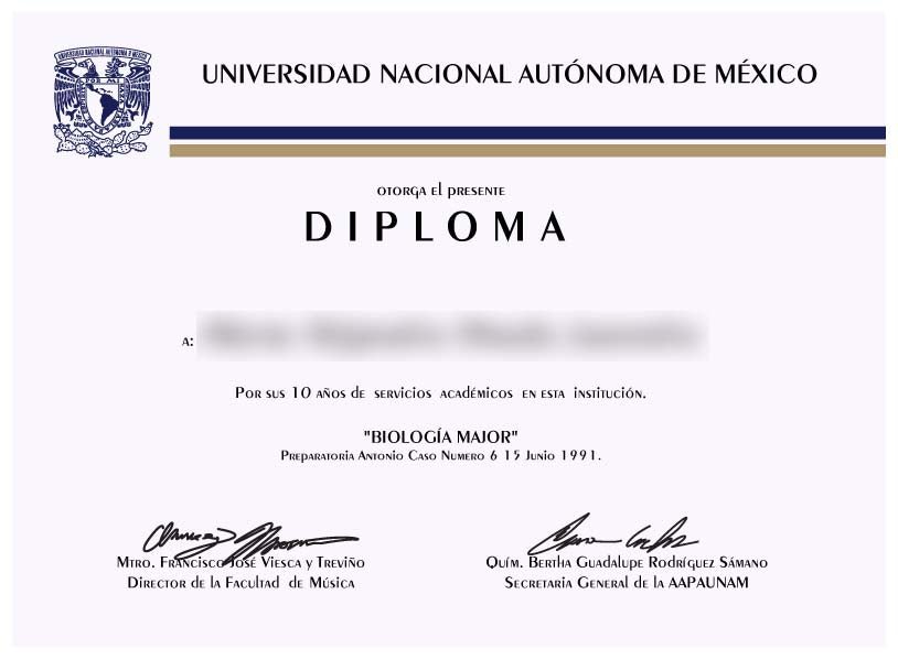College and University Match Diploma From Mexico - Hey Congrats!
