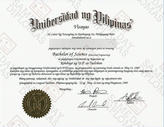 College and University Match Diploma From Philippines - Hey Congrats!