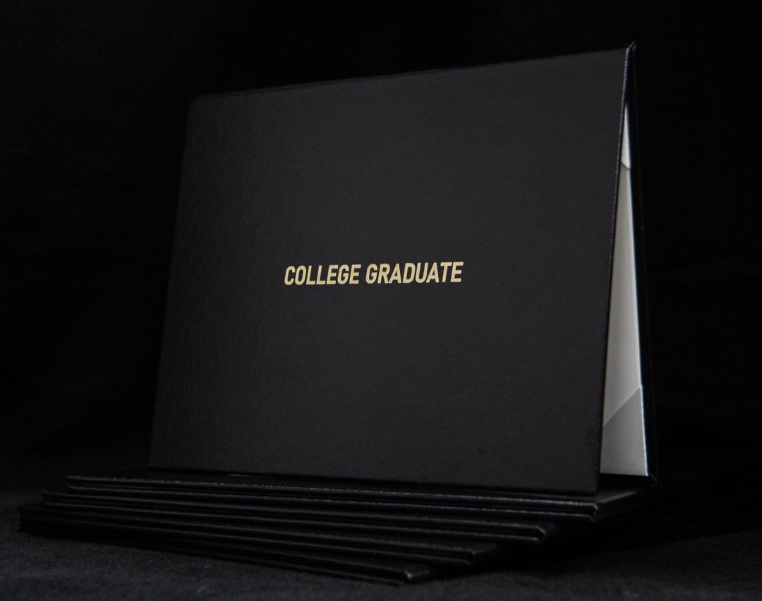 College Graduate Engraved Cover - Hey Congrats!