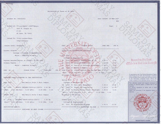 College University Match Transcripts - Hey Congrats!