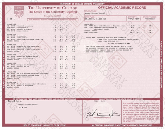 College University Match Transcripts - Hey Congrats!