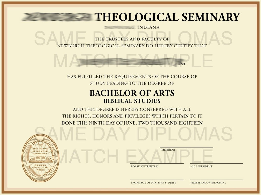 College & University Prop Match USA Diploma (Copy) - Hey Congrats!