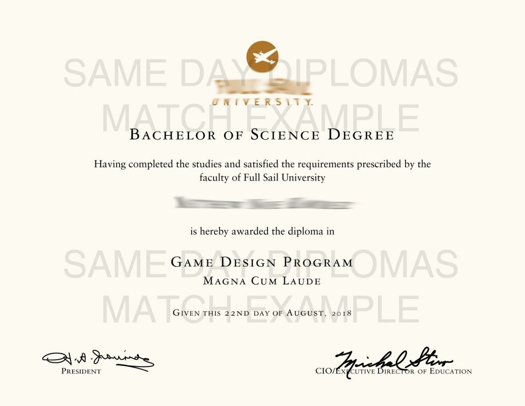 College & University Prop Match USA Diploma (Copy) - Hey Congrats!
