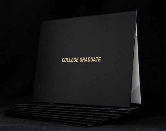 College Graduate Engraved Cover