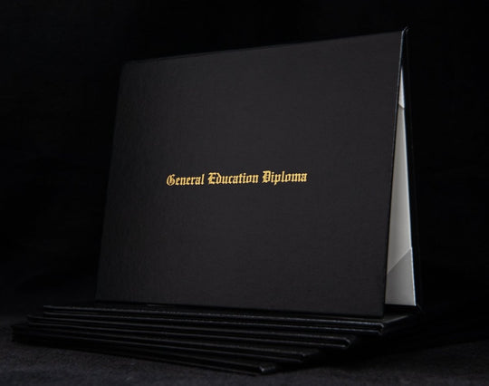 General Education Diploma Engraved Cover - Hey Congrats!