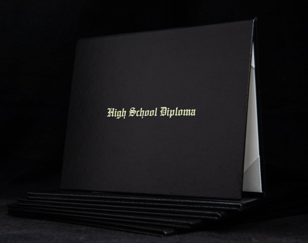 High School Diploma Engraved Cover - Hey Congrats!