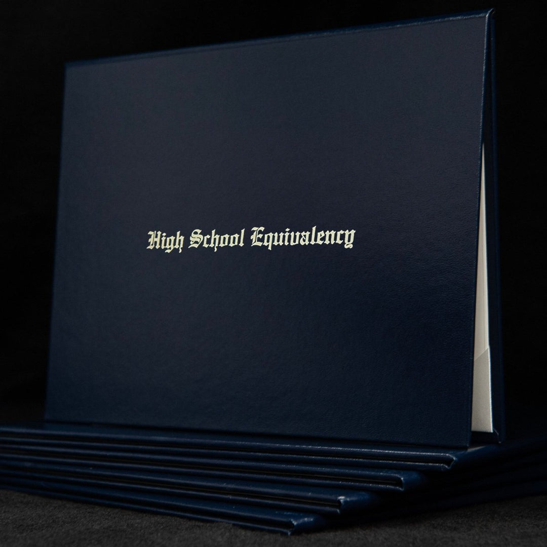 High School Equivalency Engraved Cover - Hey Congrats!