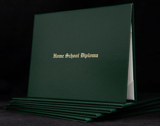 Home School Diploma Engraved Cover - Hey Congrats!