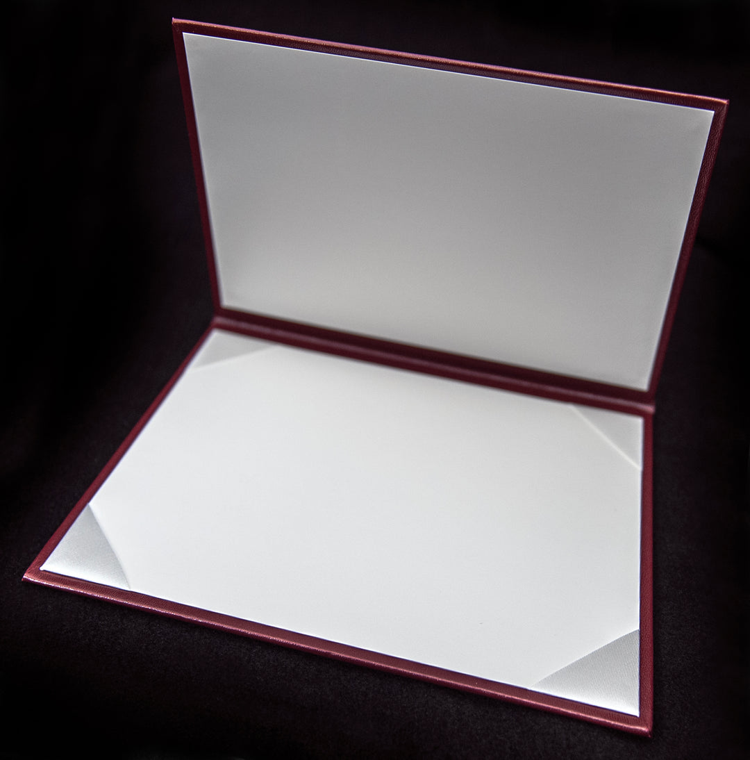 Diploma of Graduation Engraved Cover