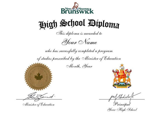 Secondary School Canada Diplomas - Hey Congrats!