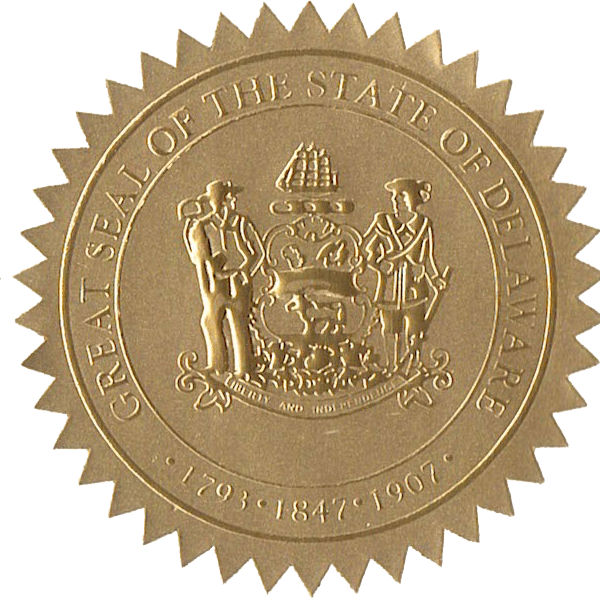 State Seals Metallic Gold - Hey Congrats!