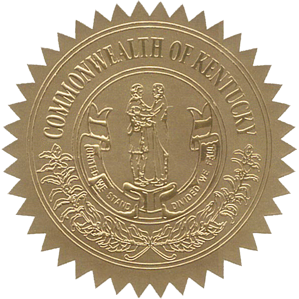 State Seals Metallic Gold - Hey Congrats!