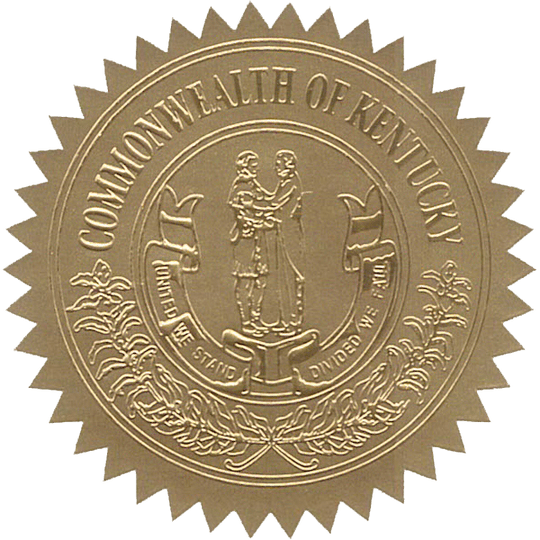 State Seals Metallic Gold - Hey Congrats!