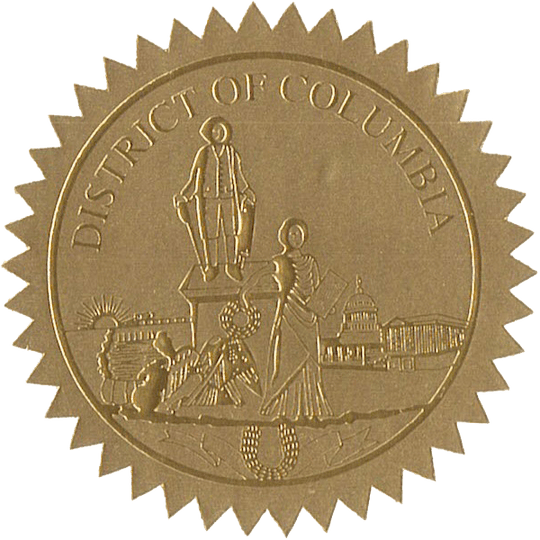 State Seals Metallic Gold - Hey Congrats!