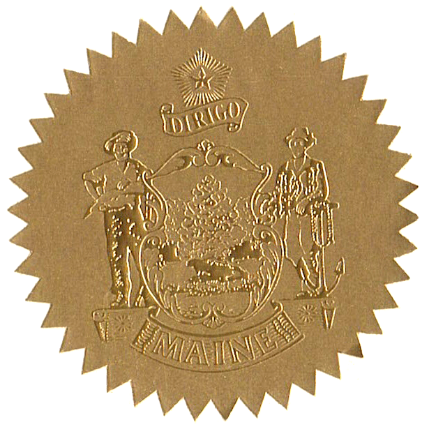 State Seals Metallic Gold - Hey Congrats!