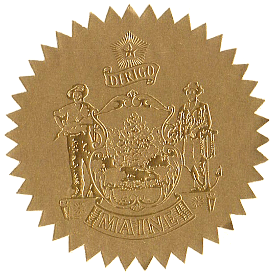 State Seals Metallic Gold - Hey Congrats!