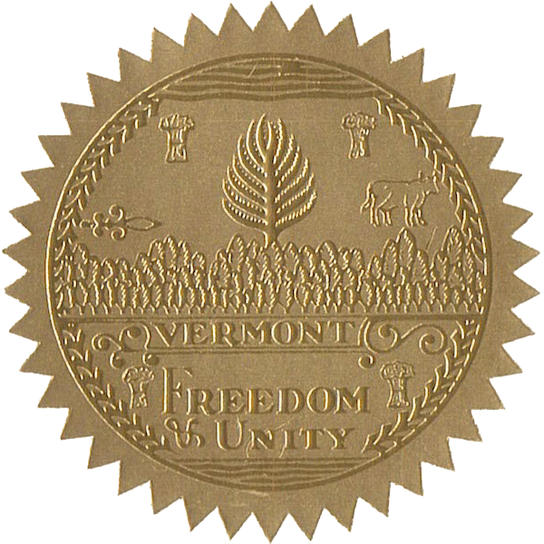 State Seals Metallic Gold - Hey Congrats!