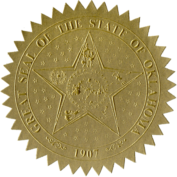 State Seals Metallic Gold - Hey Congrats!