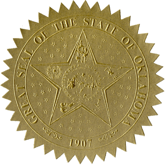 State Seals Metallic Gold - Hey Congrats!