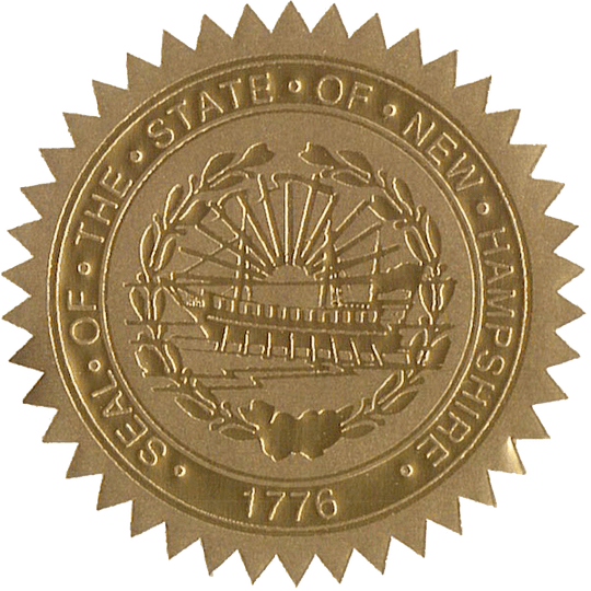 State Seals Metallic Gold - Hey Congrats!
