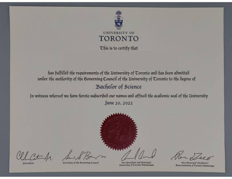 Canada College/University Prop Diploma