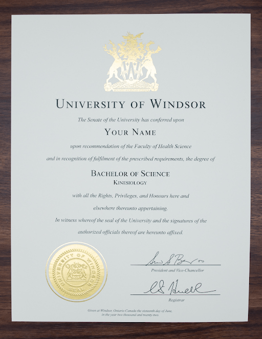 Upgrade: My Diploma has metallic elements in multiple places - Hey Congrats!