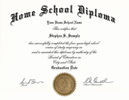 Homeschool Diplomas