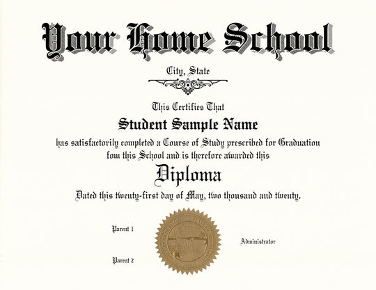 Homeschool Diplomas