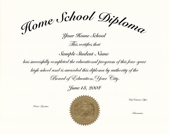 Homeschool Diplomas