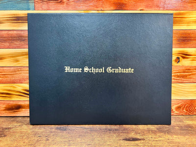 Home School Graduate Engraved Cover